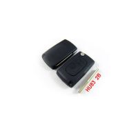 Kaufen Modified Flip Remote Key Shell 2 Button HU83 für Citroen 5pcs /lot