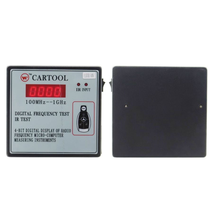 CARTOOL Digital Frequency Tester IR Tester Remote Key Frequency Tester (Frequency Range 100 -1GMHZ)