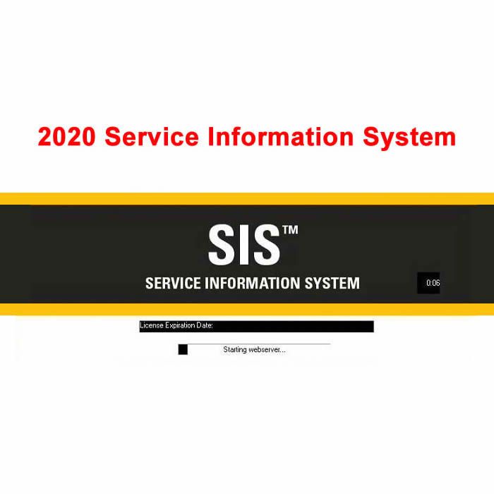 Caterpillar SiS 2019.7 oder 2020 Version für Cat Service Information System EPC Reparatur Software
