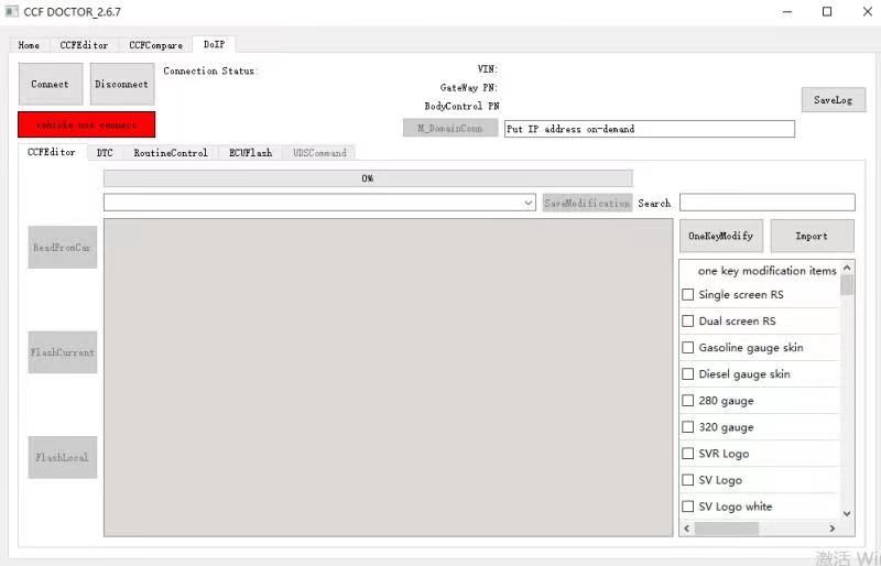 CCF Doctor Editor 3.2.1 for 2017-2024 JLR Jaguar via OBD2 No Need Shipping Work for ENET Cable