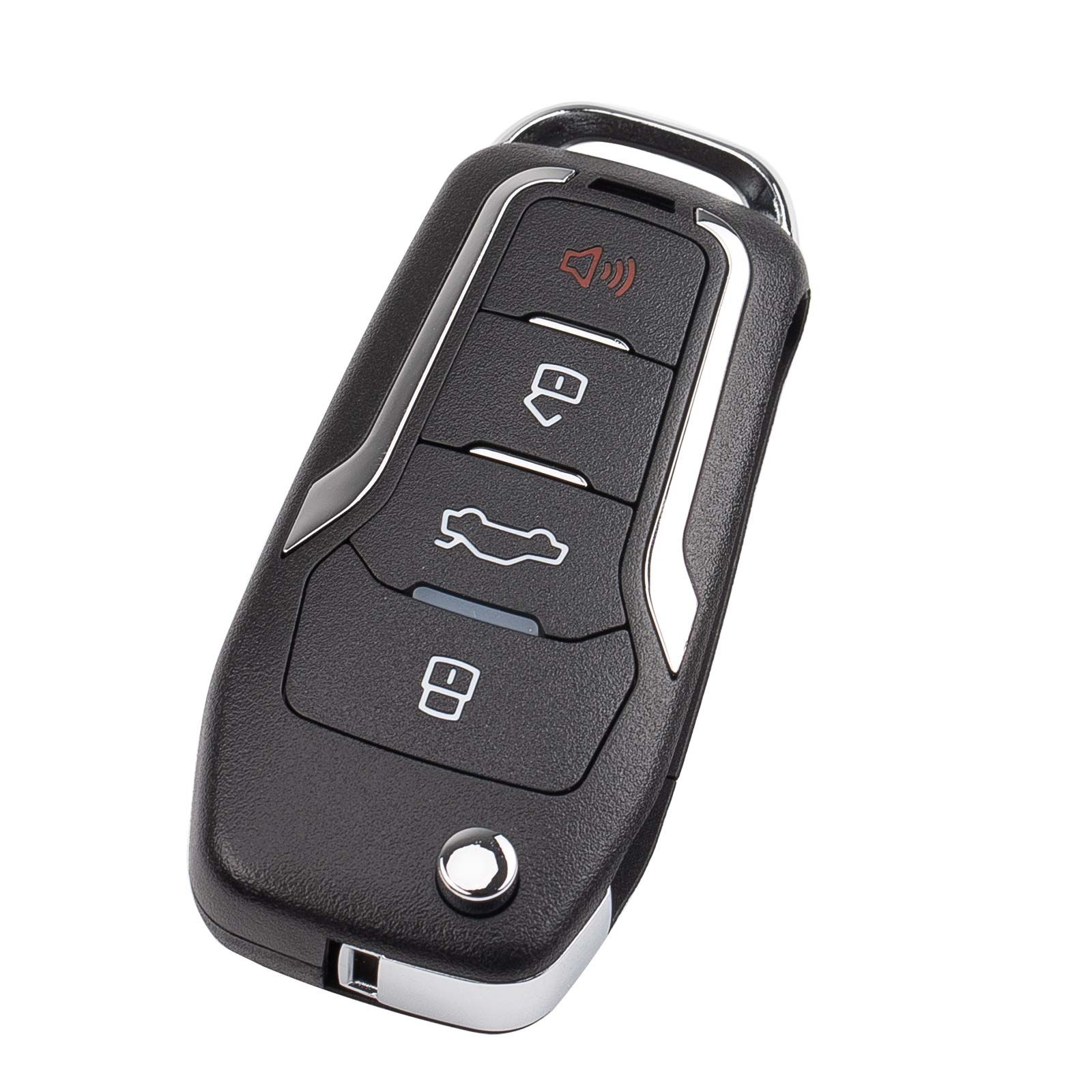 CG A12-3+1 FOR.D Style(Flip-4BTN-Unmovable Key Ring) 4 Buttons Wire Remote Used with CGDI K2 Key Programmer 5pcs/lot