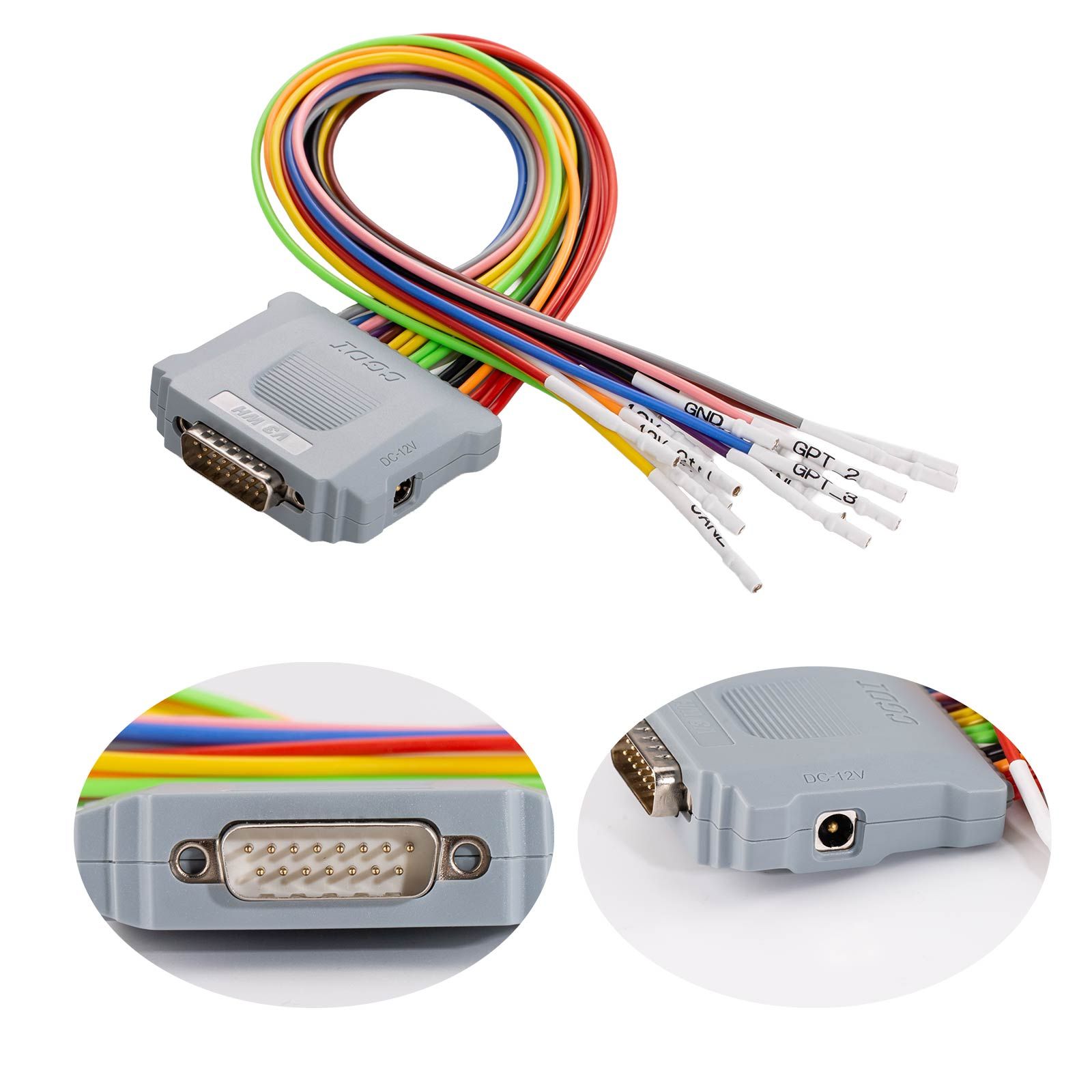 CG FC200 New DB15 Harness – Neu mit 12V Control und GPT-4, unterstützt B48 und B58 ECU, Dekryptieren und Read/Write
