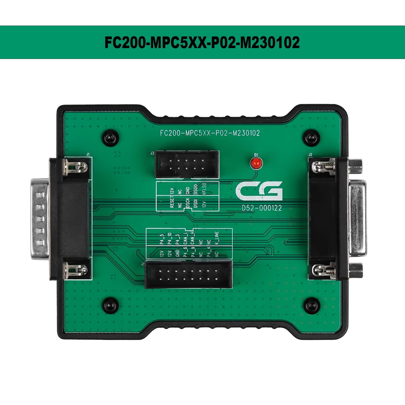 CG FC200 ECU Programmer Full Version with MPC5XX Adapter for BOSCH MPC5xx Read/Write Data on Bench