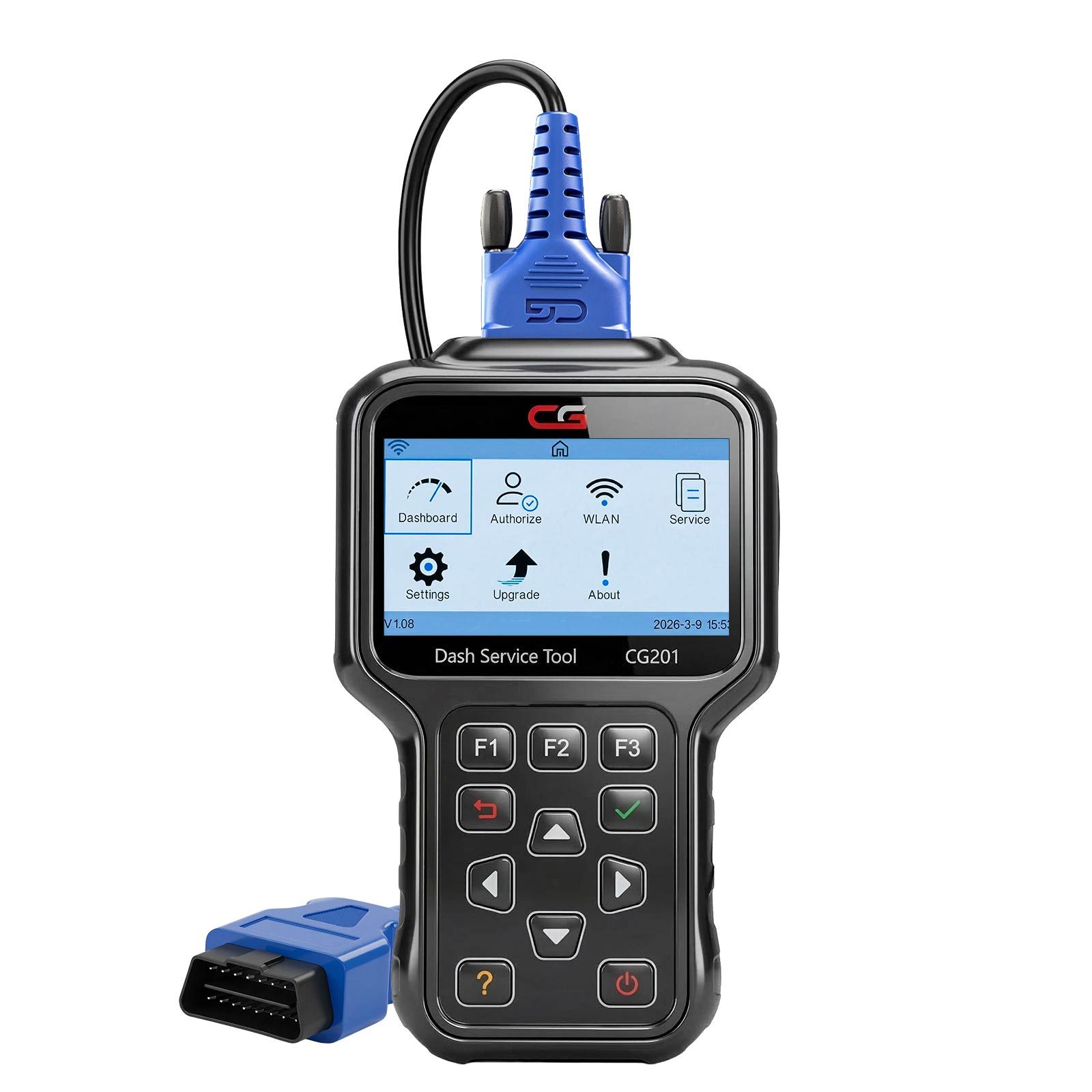 2026 Neuer CGDI CG201 Km Korrektur Programmer für Toyota / Audi / VW / Chevrolet / Ford usw. über OBD Kostenloses Update Online Lebenszeit