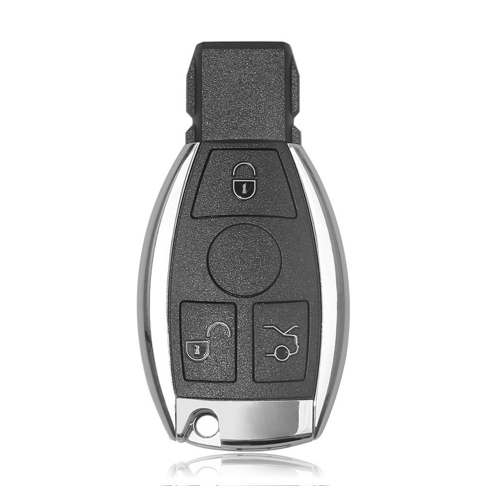 Original CGDI MB Be Key mit Smart Key Shell 3 Taste für Mercedes Benz bis FBS3 Gut montiert Ready to Use