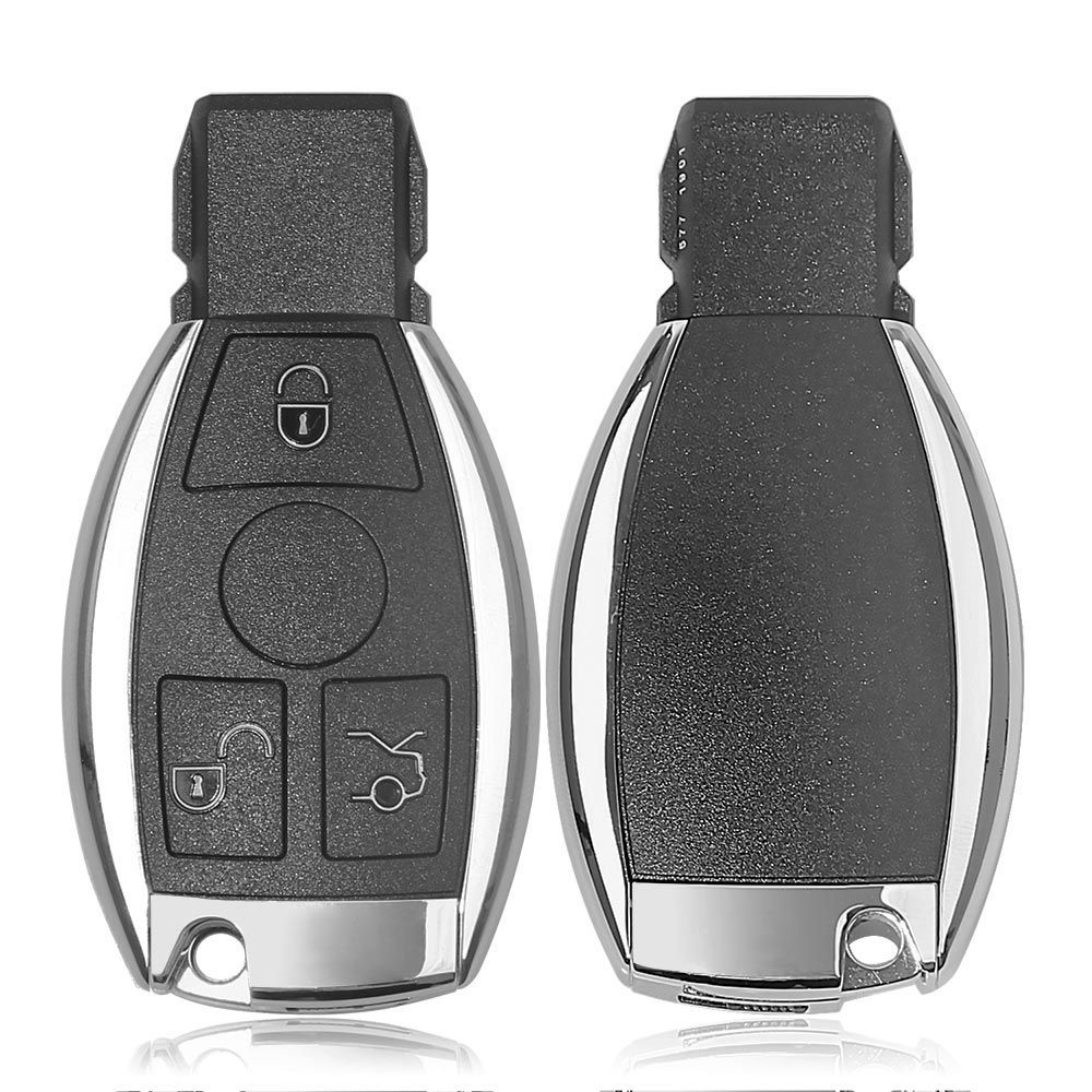 Original CGDI MB Be Key mit Smart Key Shell 3 Taste für Mercedes Benz bis FBS3 Gut montiert Ready to Use