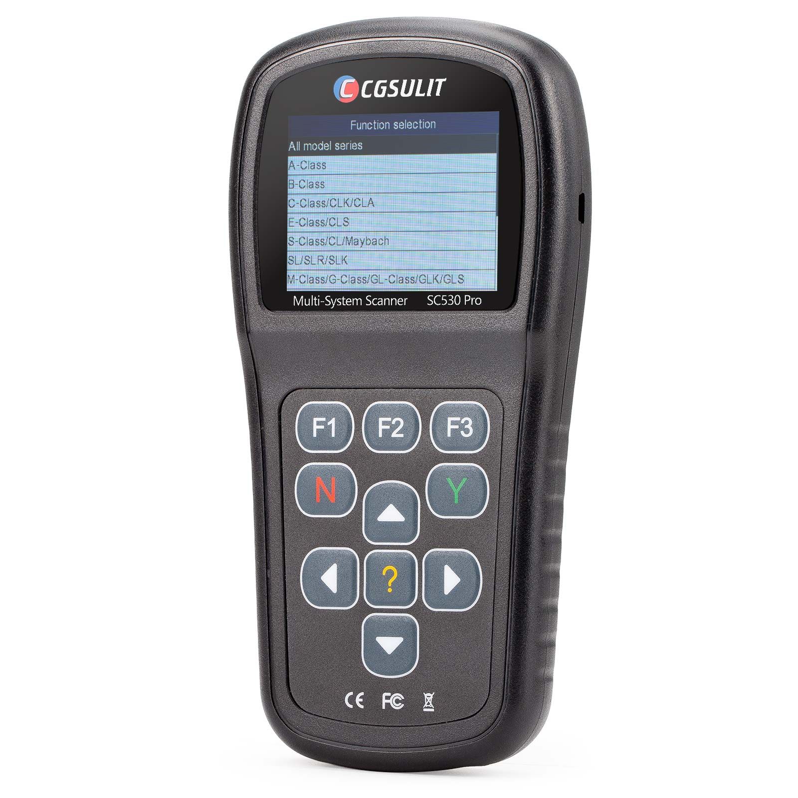 2025 CGSULIT SC530 Pro for BENZ Full System Diagnosis OBD2 Scanner Bi-directional Scan Tool