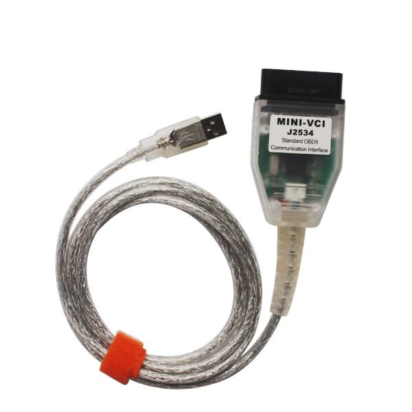 MINI VCI V12.20.024 Single Cable for Toyota Support Toyota TIS OEM Diagnostic Software