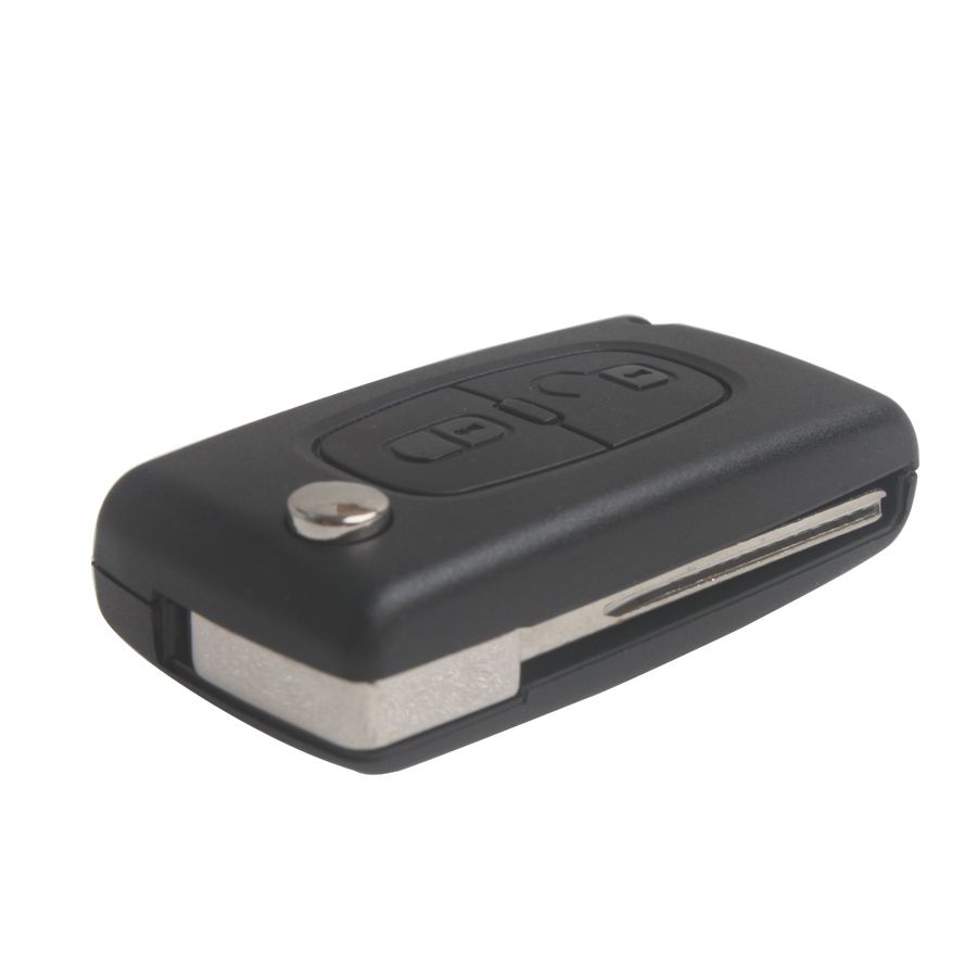 Remote Key 2 Button 433MHZ HU83 (mit Nut) für Citroen 5pcs/lot