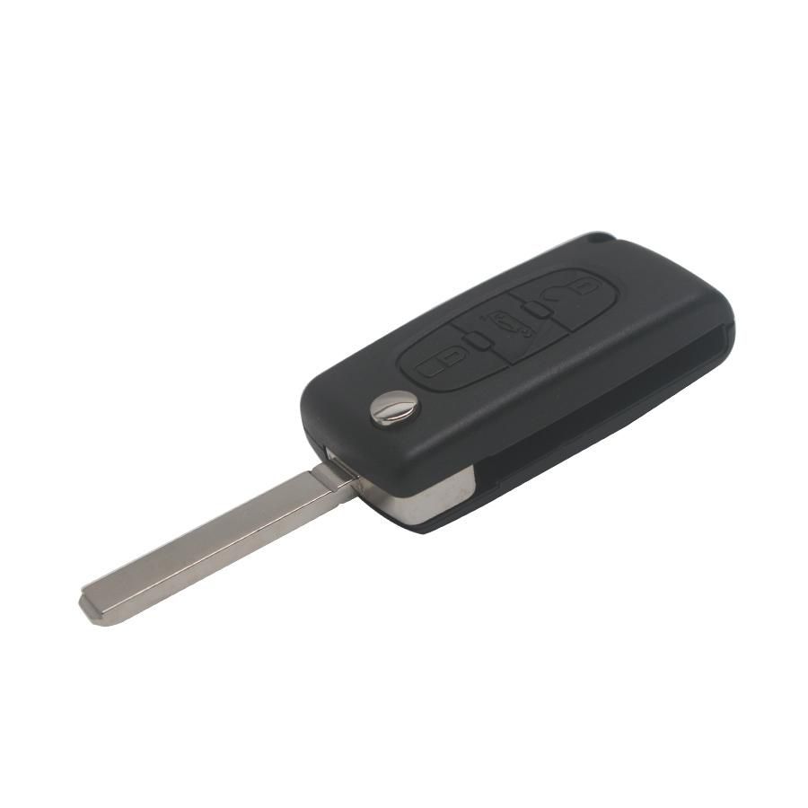 Remote Key 3 Button 433MHZ VA2 3B (ohne Groove) für Citroen 10pcs/lot