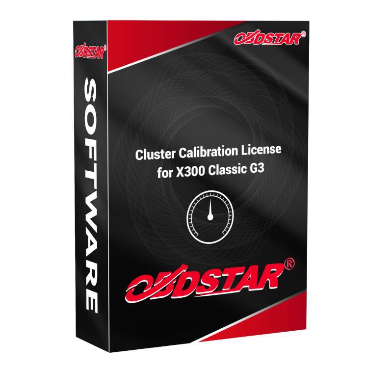 Cluster Kalibrierung / Km Korrektur Funktion Genehmigung für OBDSTAR X300 Classic G3