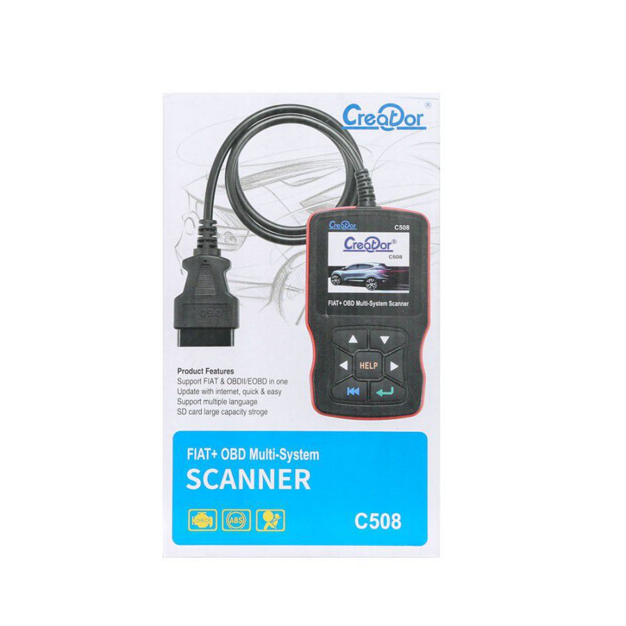 Schöpfer C508 OBDII/EOBD Multi-System Scanner für FIAT/Alfa/Abrath/Lancia Airbag/ABS Scan Tool