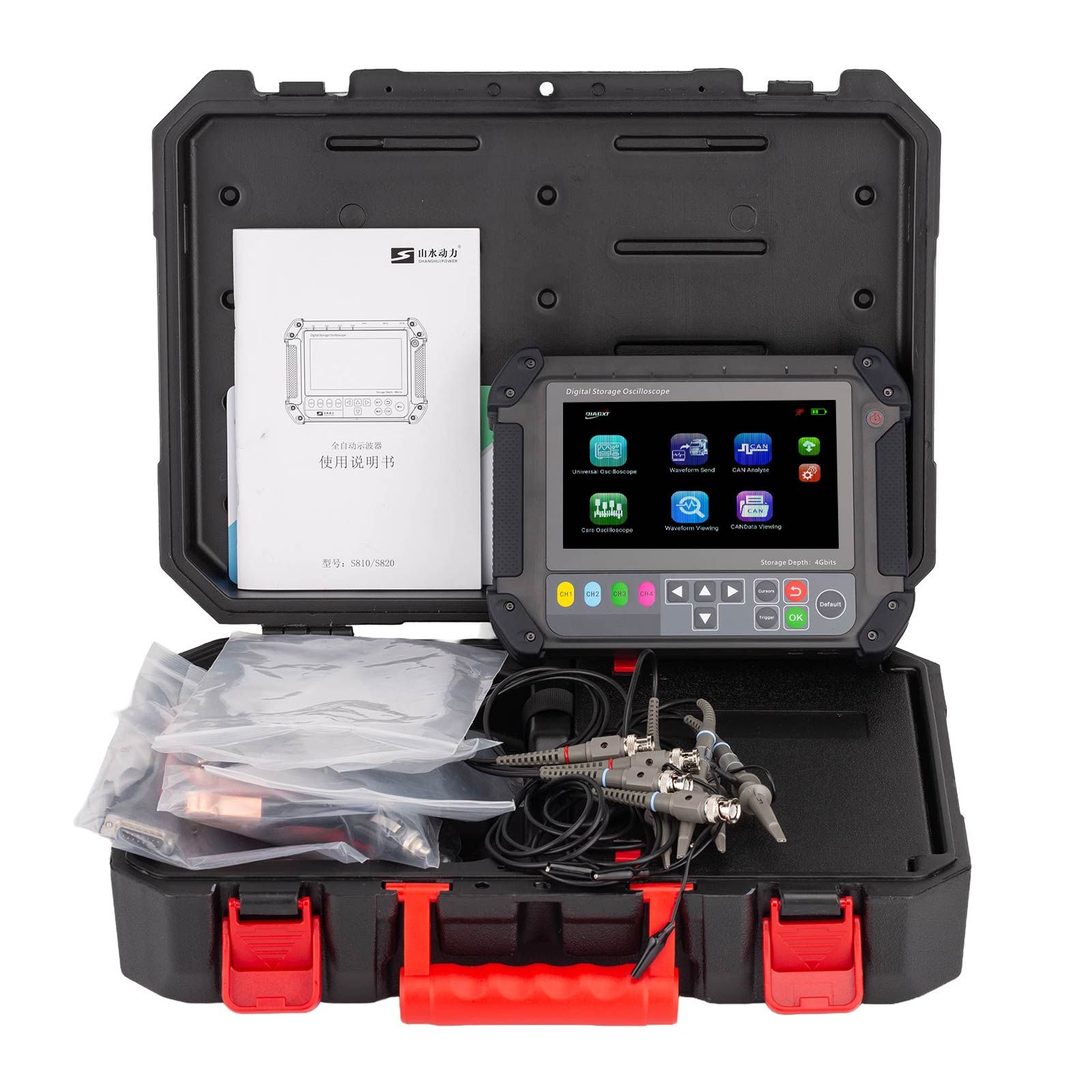 DIAGXT T80 Universal Oscilloscope & Automotive Oscilloscope