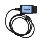 USB ELM327 V1.4 Kunststoff OBDII EOBD CANBUS Scanner mit FT232RL Chip Software V2.1