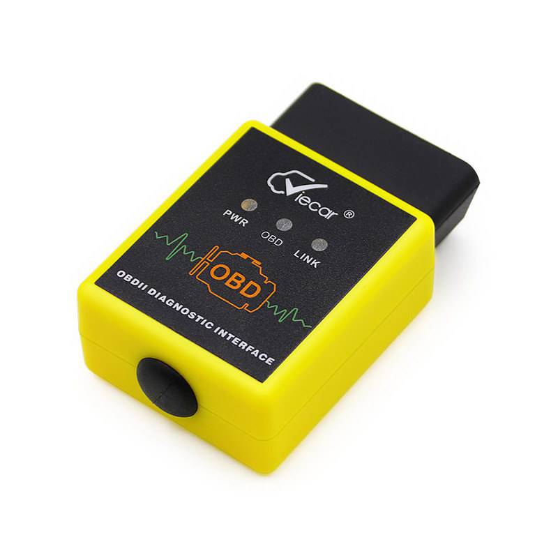 ELM327 V1.5 Viecar VC002 -A Bluetooth Auto Code Reader Support 9 OBDII Protocol Works on Android Torque