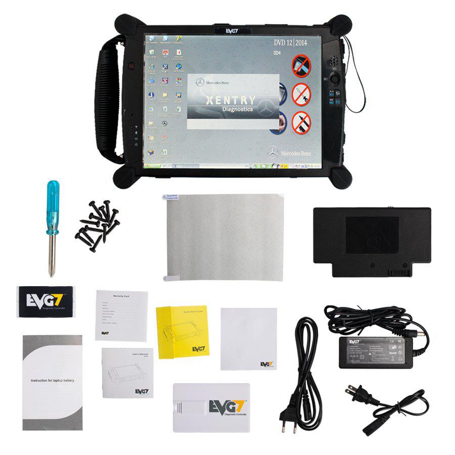 EVG7 DL46 /HDD500GB /DDR4GB Diagnostic Controller Tablet PC (Can Works with BMW ICOM)