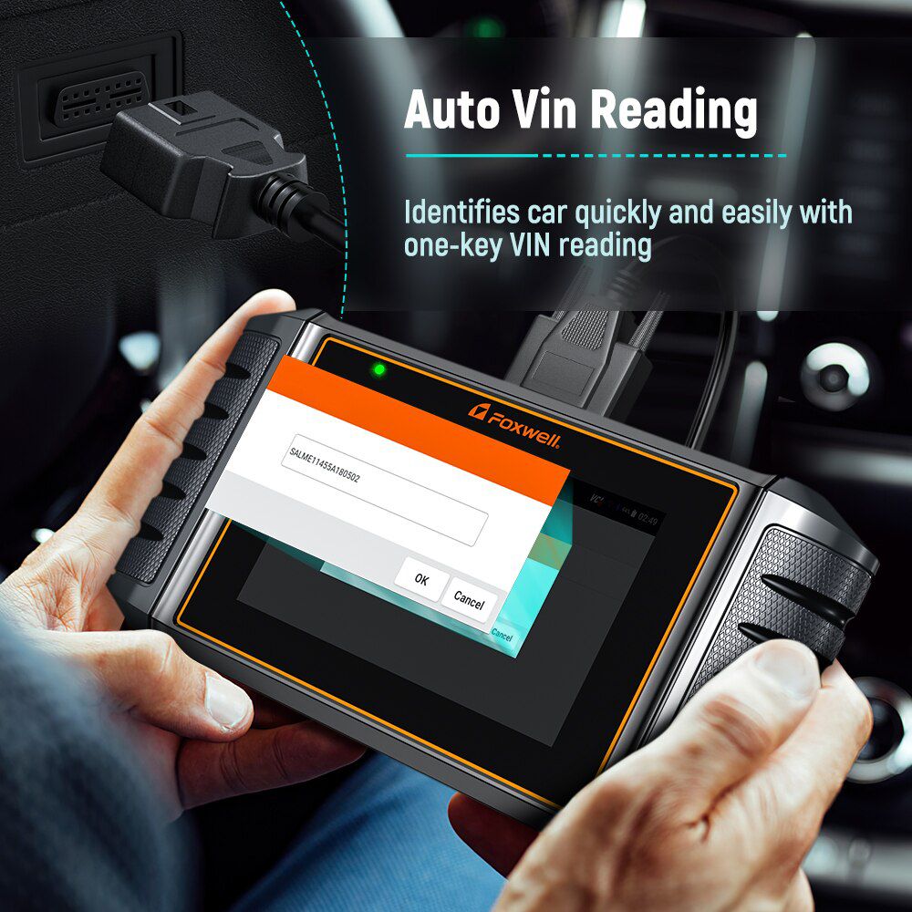 Foxwell NT726 OBD2 Scanner Autocode Reader Alle Systeme 8 Reset Service WiFi Free Update OBD 2 Car Diagnostic Scanner