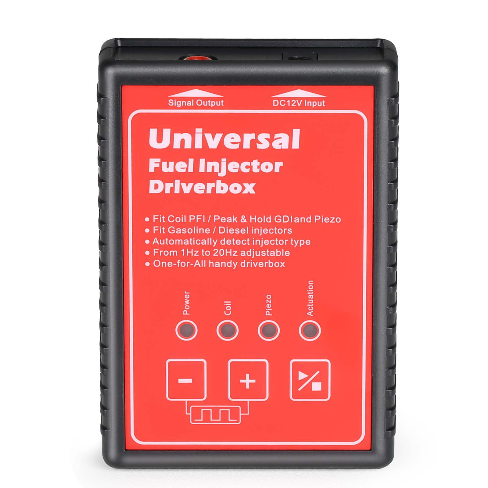 GD1 Universal Fuel Injector Drivebox Fit alle Arten von Injector Interface automatisch erkennen Injector Typ