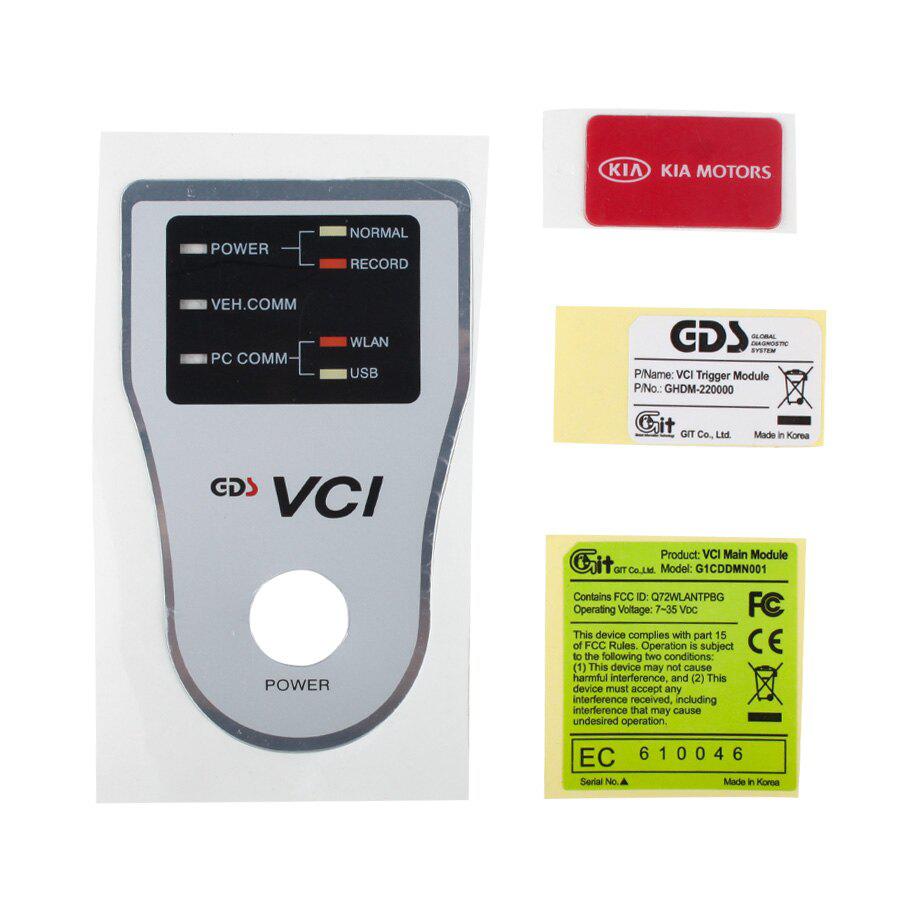 GDS VCI für KIA & HYUNDAI mit Trigger Modul Firmware V2.02 Software V19 Rote Version