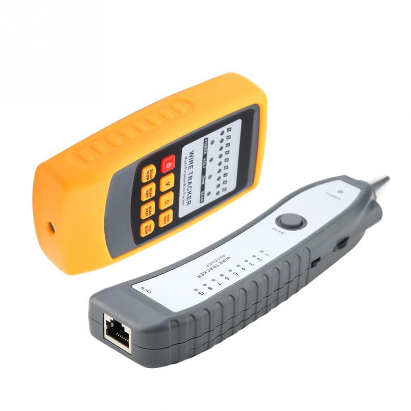 GM60 Wire Tracker Cable Breakpoint Detector Handheld Rapid LAN Cable Tester Circuit Breaker Finder