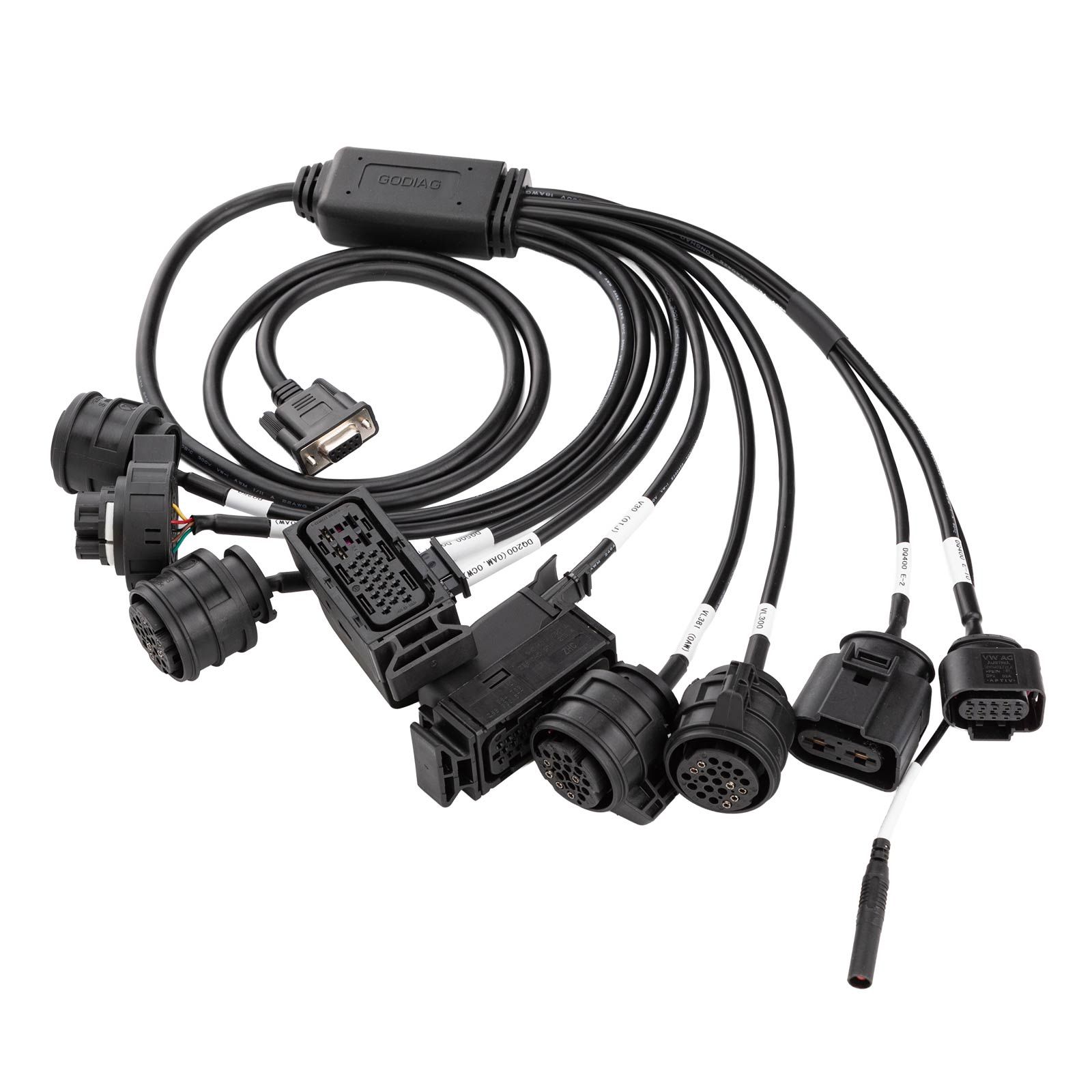 GODIAG Gearbox Cable 8-in-1 Set for V-A-G V30/ DQ200/ DL501/ VL300/ VL381/ DQ500/ DQ250/ DQ380/ DQ381/ DQ400E