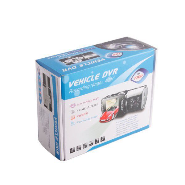 HD 720P Neue Dual Lens Dashboard Car Cam Kamera Video Recorder DVR
