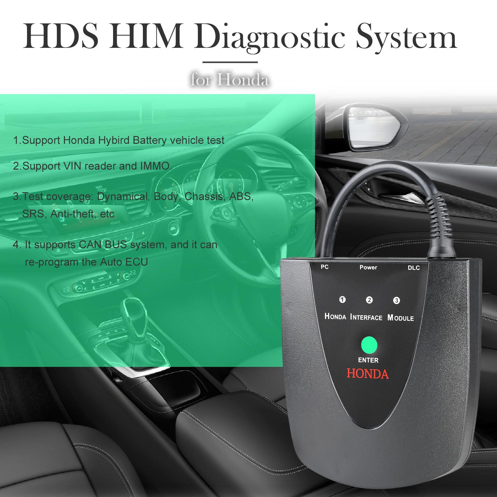 V3.104.024 HDS HIM Diagnsotic System für Honda ab 1992-2020