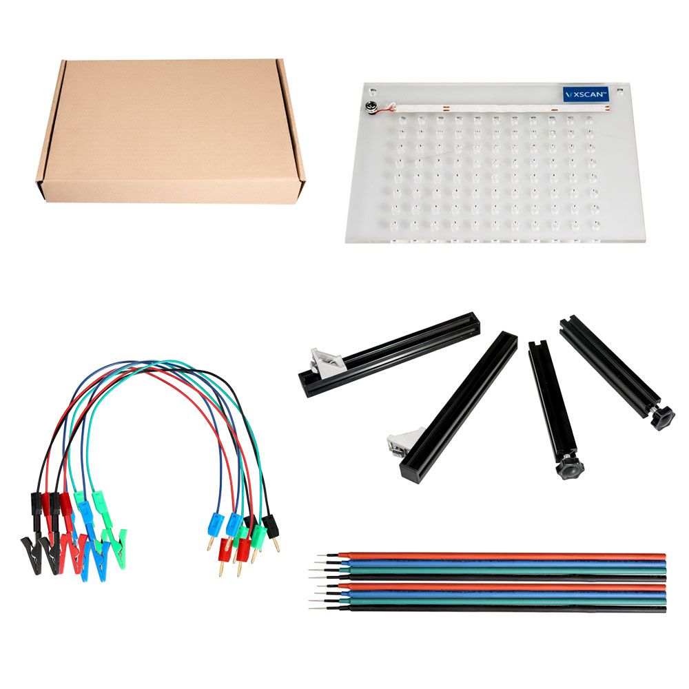 High Quality and Simple LED BDM Frame with Mesh and 8 Probe Pens for FGTECH BDM100 KESS KTAG K -TAG ECU Programmer Tool