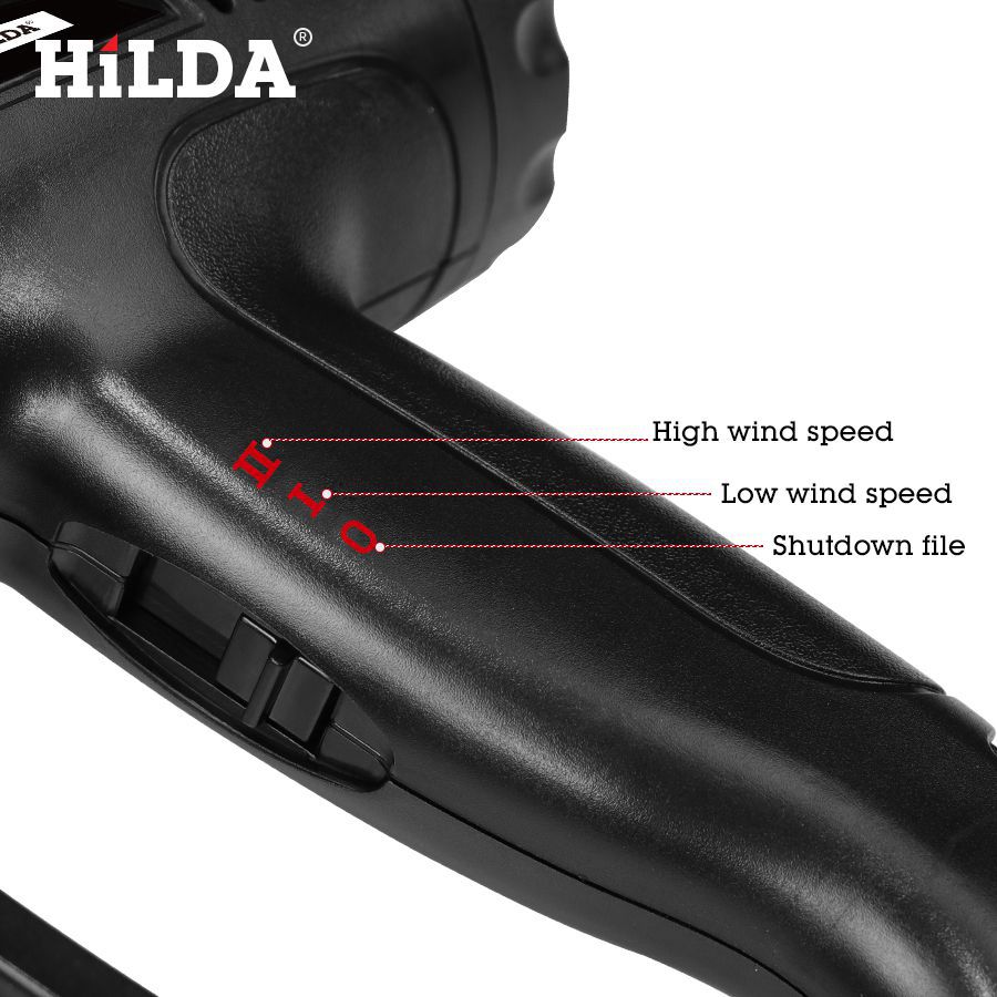 HILDA 2000W Heat Gun mit einstellbaren 2-Temperaturen Advanced Electric Hot Air Gun 220V Power Tool