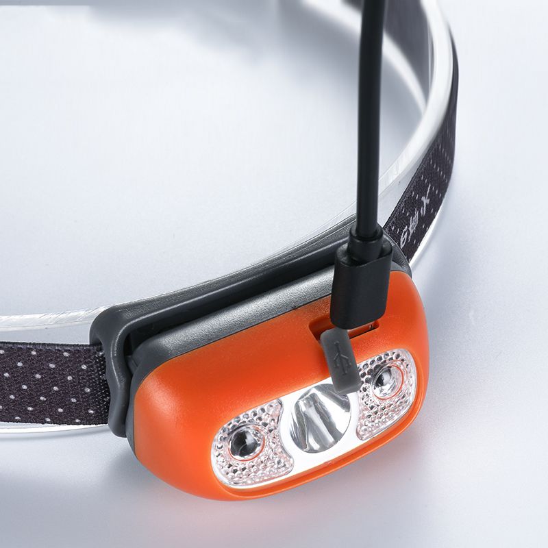Kopflampe USB wiederaufladbare Kopfleuchte Lanterna LED HL05 Taschenlampe Camping Wandertorch Licht für Fenix Sofirn Convoy Kopflampe