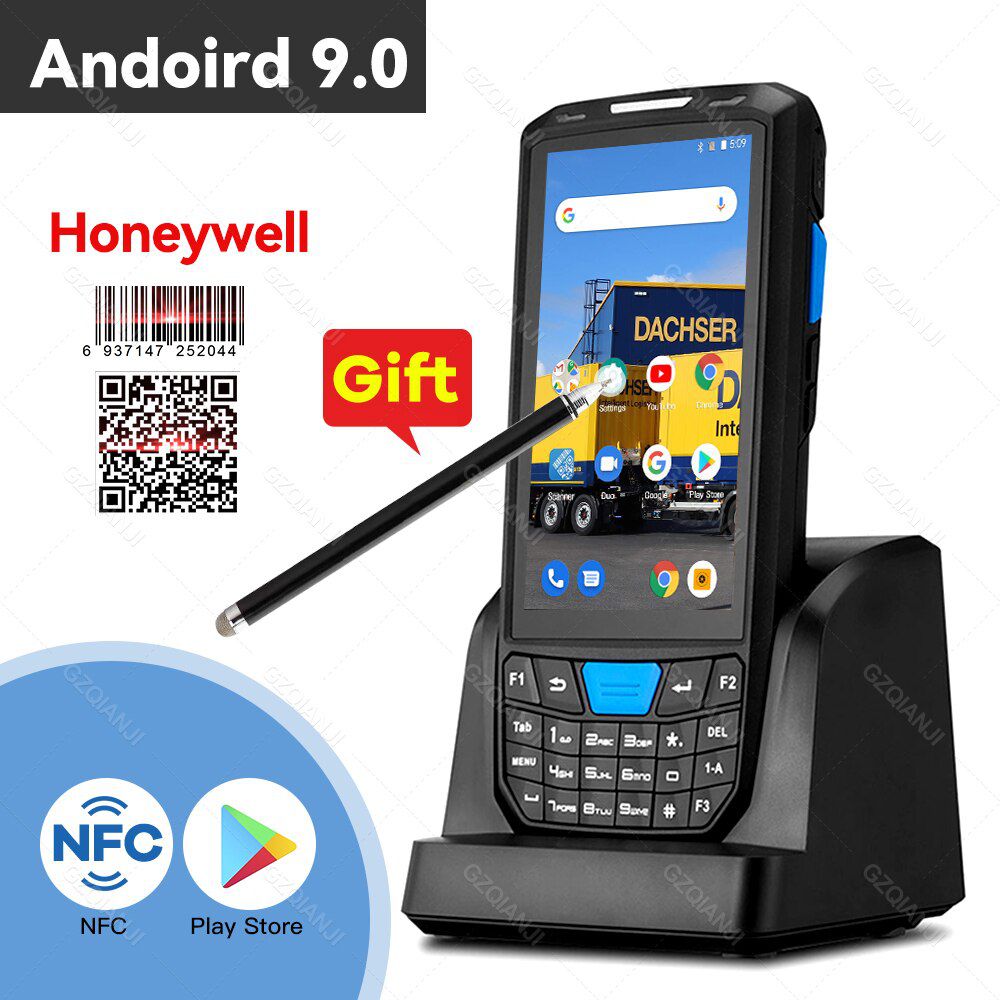 Honeywell 1D 2D Android 9 PDA Robustes Handheld Terminal PDA Data Collector QR Barcode Scanner Inventory Wireless 4G GPS POS PDA