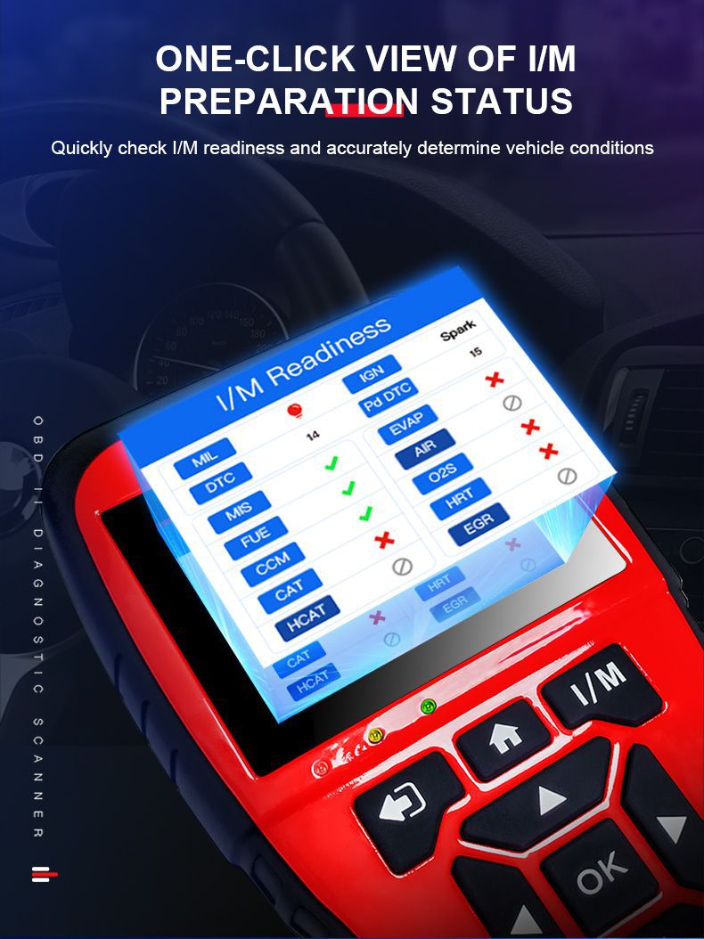 Original JDiag JD906 Auto Professional Code Reader Auto Diagnostic Tool OBD2 Scanner Automotive Diagnosis