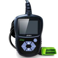 JDiag JD301 OBD2 Scanner Automotive Engine Fehlercode Reader CAN Diagnostic Scan Tool (Schwarz)