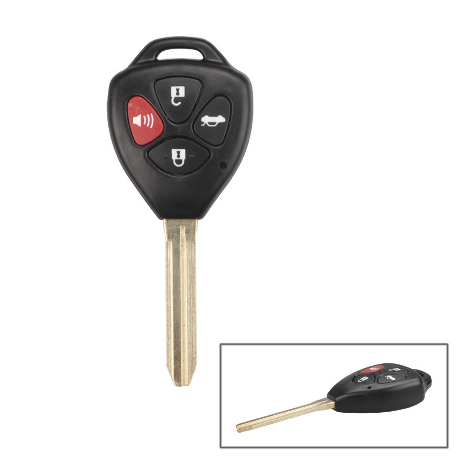 Key Shell 4 Button für Toyota Camry 5pcs /lot