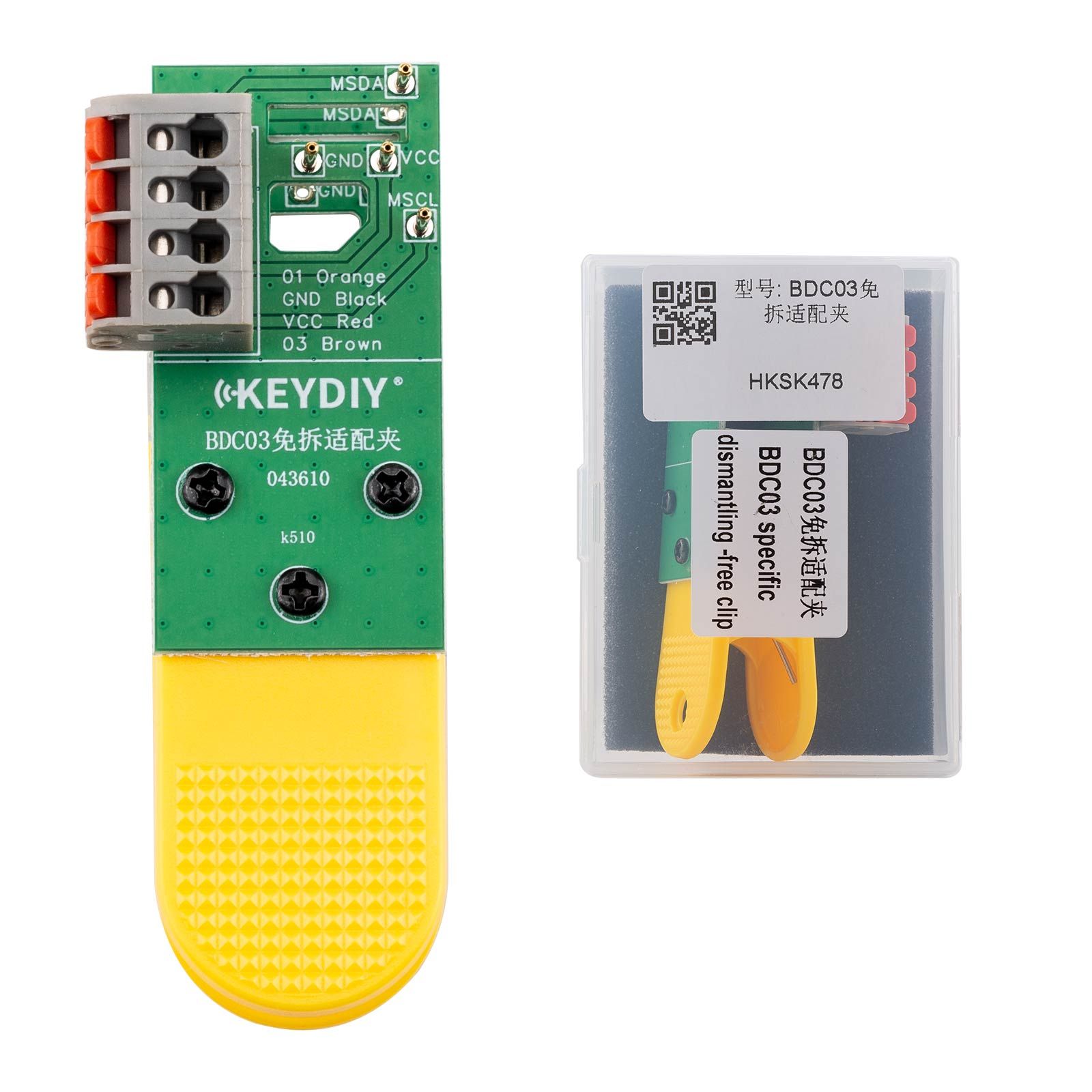 2025 New KEYDIY BDC03 Specific Dismantling-free Clip Work with KD-X4/ KD Max