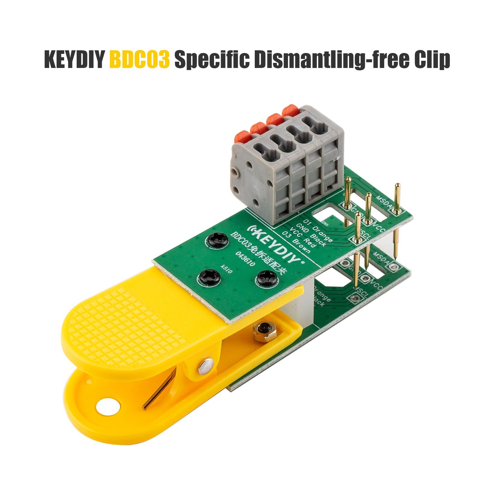 2025 New KEYDIY BDC03 Specific Dismantling-free Clip Work with KD-X4/ KD Max