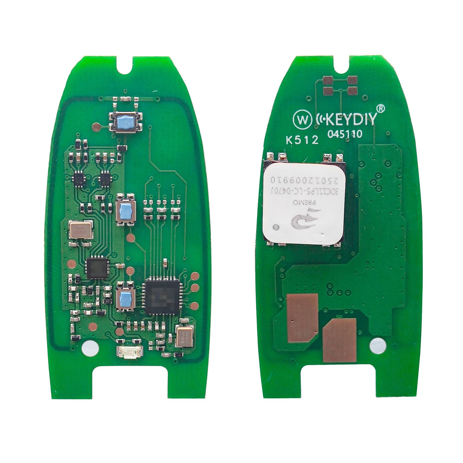 2026 KEYDIY FGB08 PCB Key Board mit Shell für Volkswagen & für Audi ZA & FGA Programmierung Arbeiten an MQB 5D