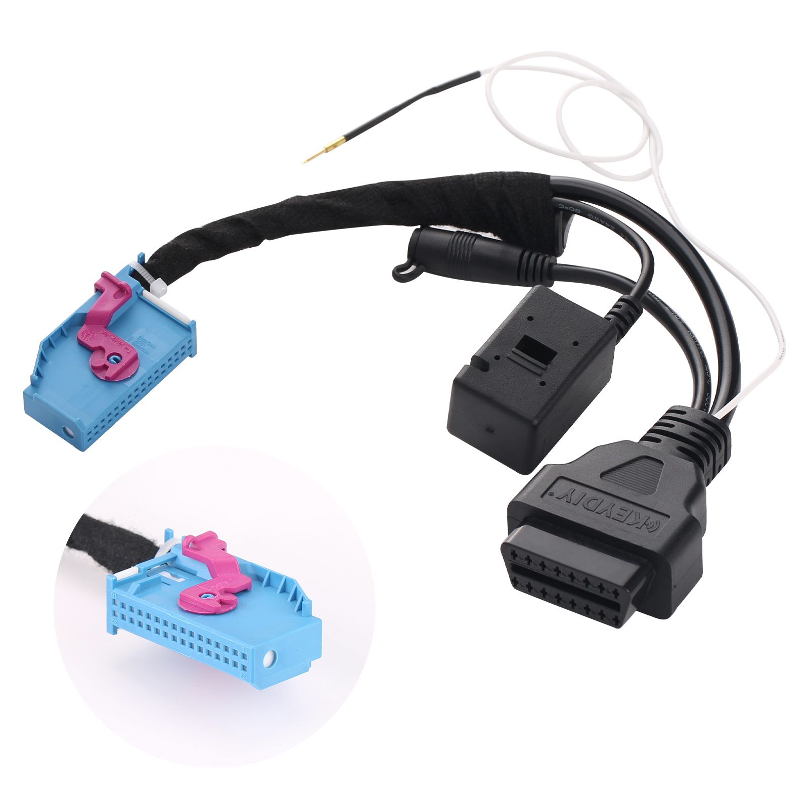 KEYDIY KD-VWO1 Cable Fix Mileage Flashing for Volkswagen 4th & 4.5th Generation Dashboard