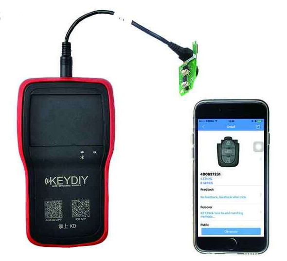KEYDIY KD900 + für IOS Android Bluetooth Remote Maker -1