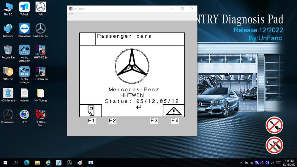 V2023.3 MB Star Diagnostic SD Connect C4 500G HDD Win10 Support HHT-WIN Vediamo and DTS Monaco