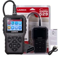 LAUNCH CR529 OBD2-Scanner-Diagnosewerkzeug, vollständige OBD2-Scanner-Sicherung, offene Codes, Ein-Klick-I/O, für DIYers mit Autos nach 1996