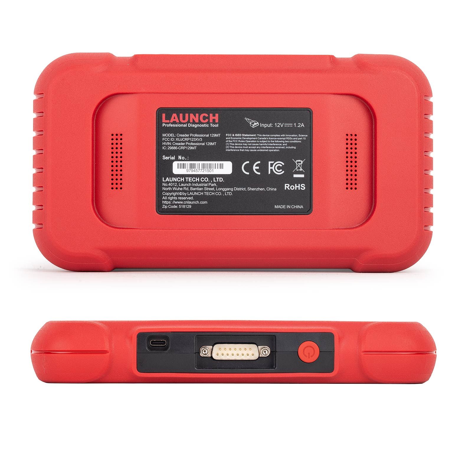 LAUNCH CRP 129MT Motorcycle Diagnostic Tool  OBD Full system Full Functions for Motorcycles