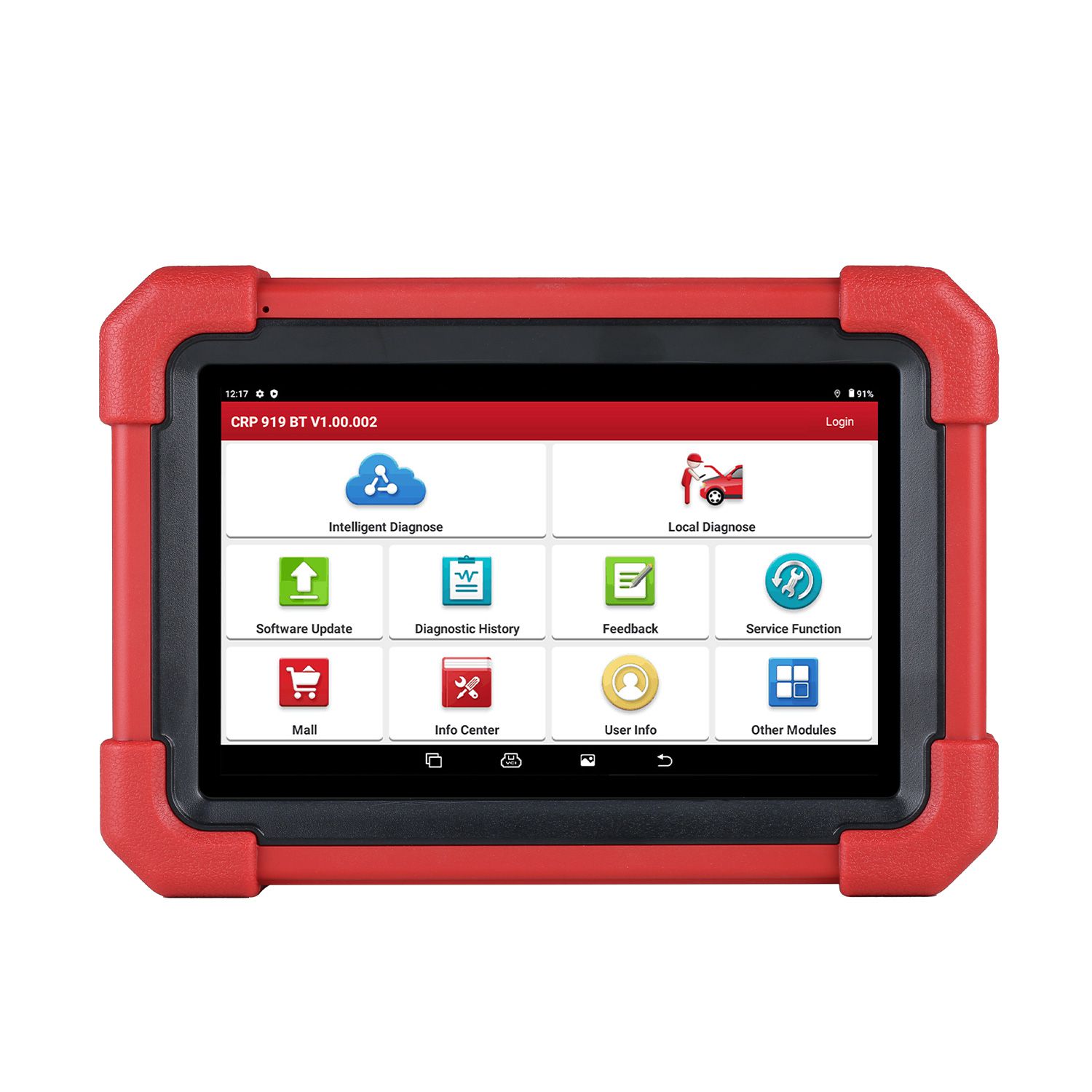 2024 LAUNCH CRP919X BT Diagnosescanner mit Bluetooth unterstützt CAN FD DoIP und ECU-Codierung
