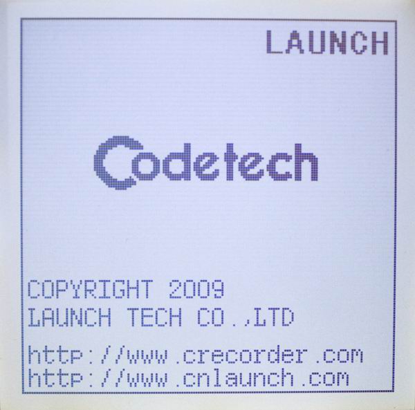 Starten Sie X431 Codetech Pocket Code Scanner Screen Display -1