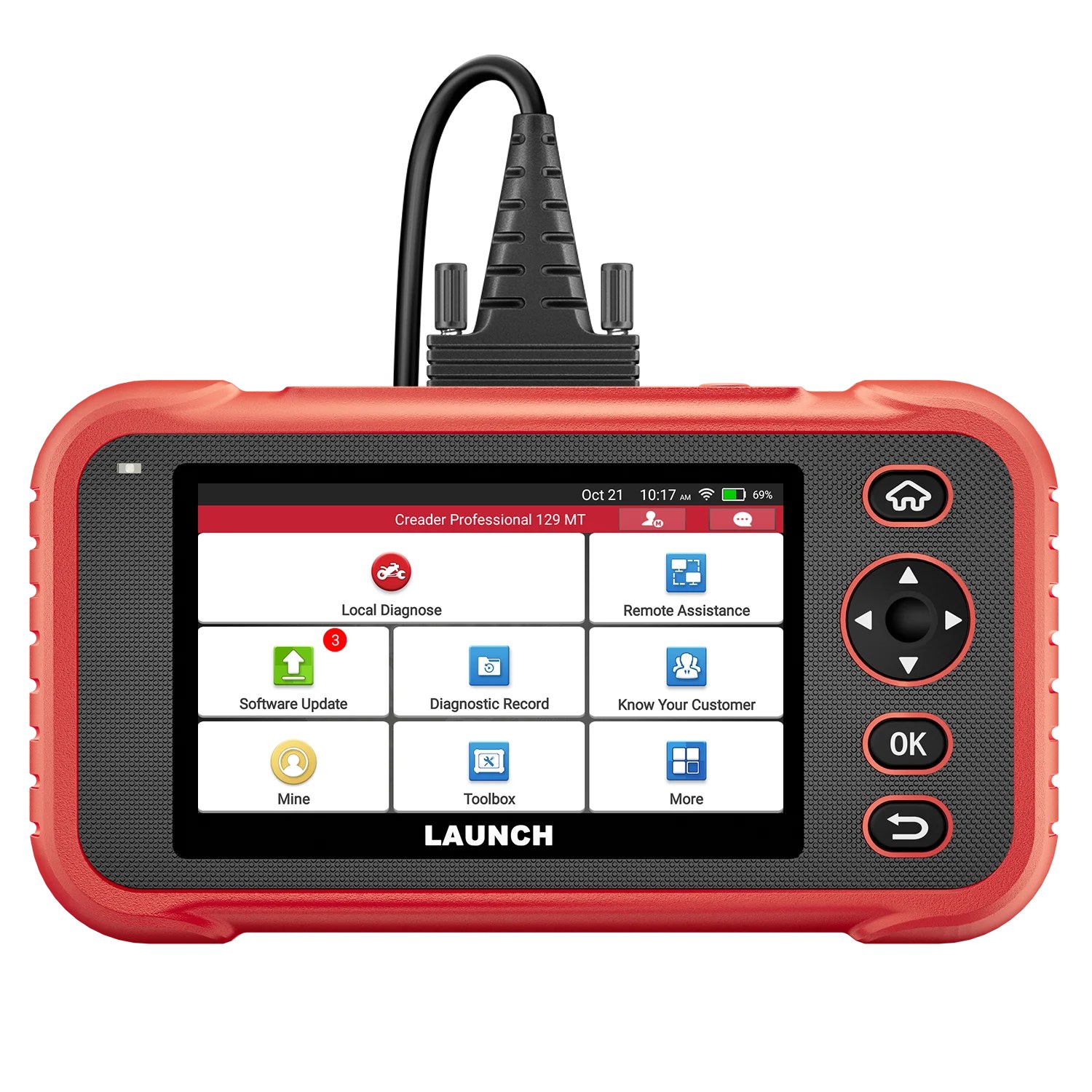 LAUNCH X431 CRP129 MT OBD Scanner – Motor Diagnose Tool für Motorräder mit Android-Betriebssystem