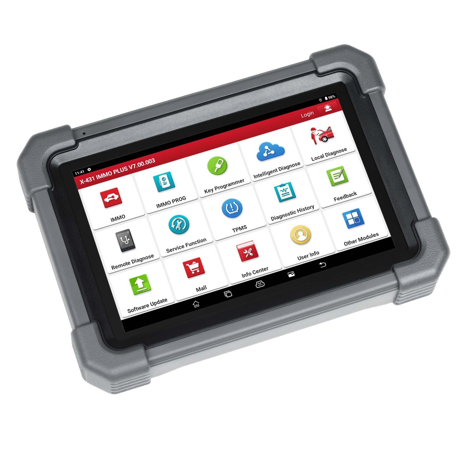 LAUNCH X431 IMMO PLUS Key Programmer with X-prog3 IMMO ECU Diagnostics 3-in-1 Supports ECU Coding, MQB RH850 BMW BDC2 Add Key