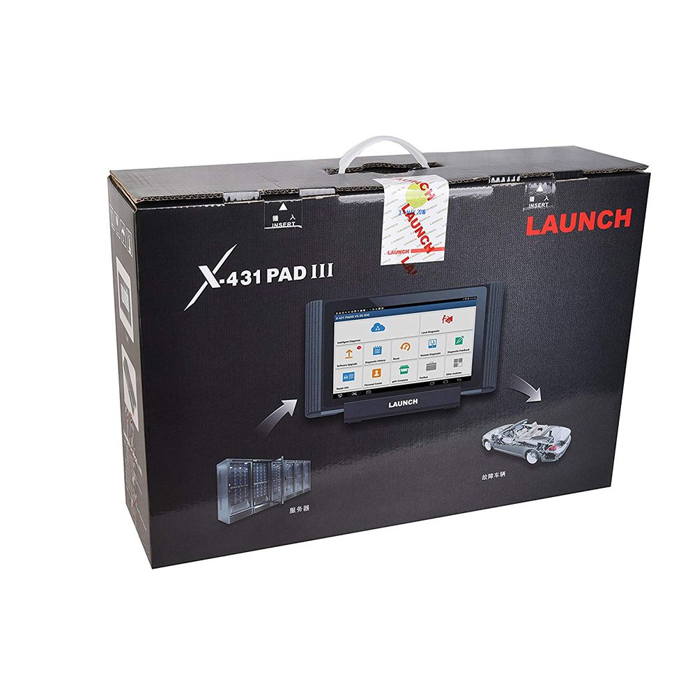 Original LAUCH X431 PAD III PAD 3 V2.0 Full System Diagnostic Tool Support Coding and Programming