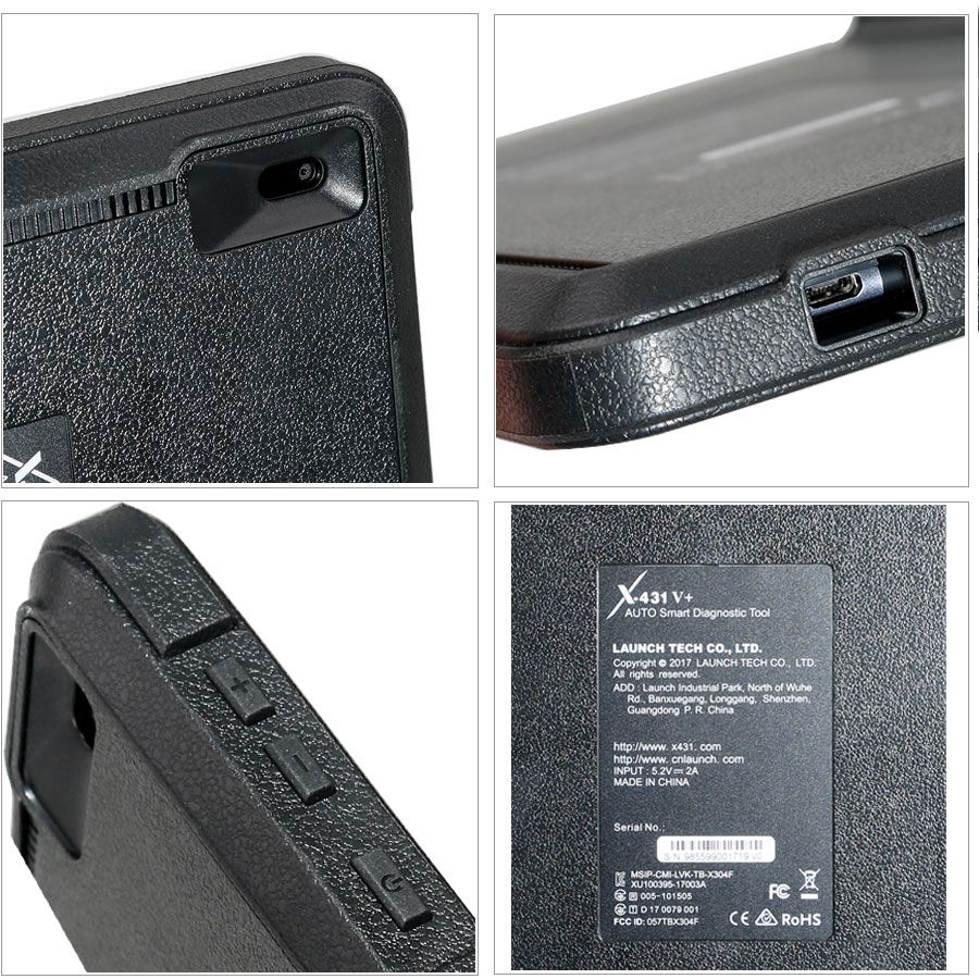 X431 PRO3 Starten Sie X431 V + 10.1Zoll Tablet Globale Version mit X431 Heavy Duty Module Arbeiten an 12V && 24V Autos und LKW