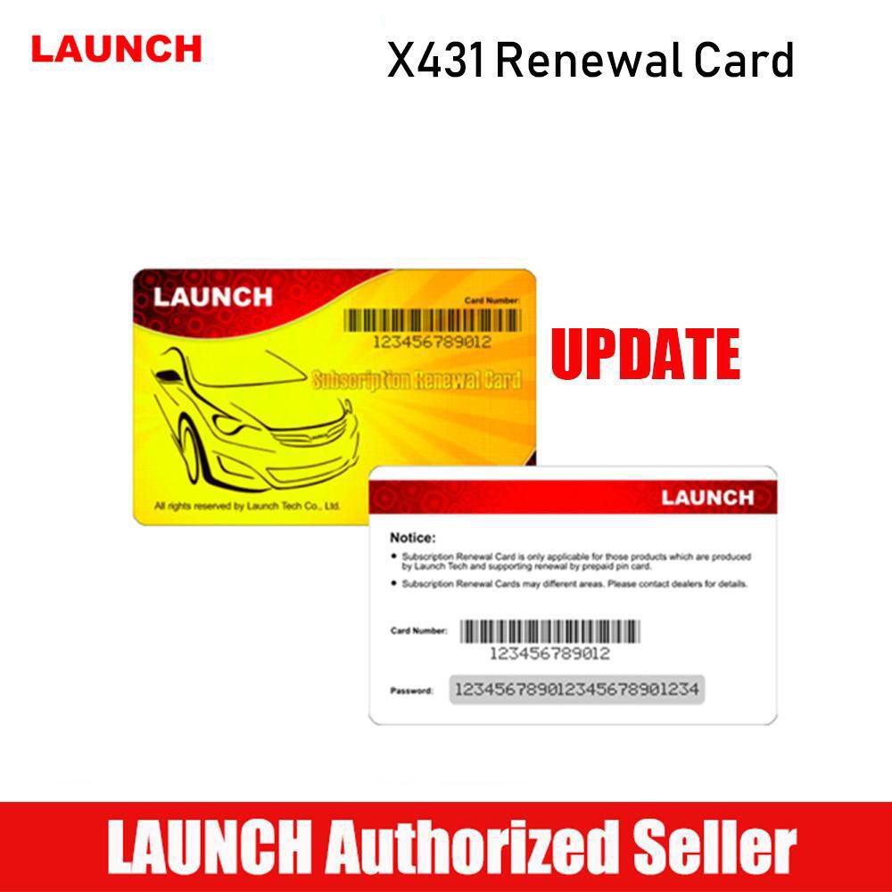 One Year Online Software Update Service for Launch X-PROG3 PC Adapter