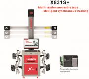 Original LAUNCH X831S + X831 Plus 3D 4 -Post Car Alignment Lifts Platform unterstützt Multi language UNICODE